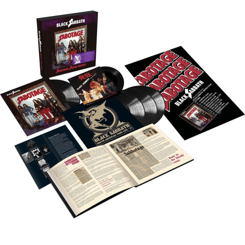 Sabotage - Black Sabbath - Box Set - 4050538659788 - The Vinyl Store
