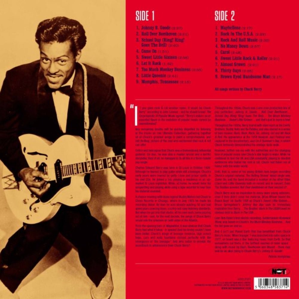 Ultimate Collection - Chuck Berry - lp - 5060348583714 - The Vinyl Store