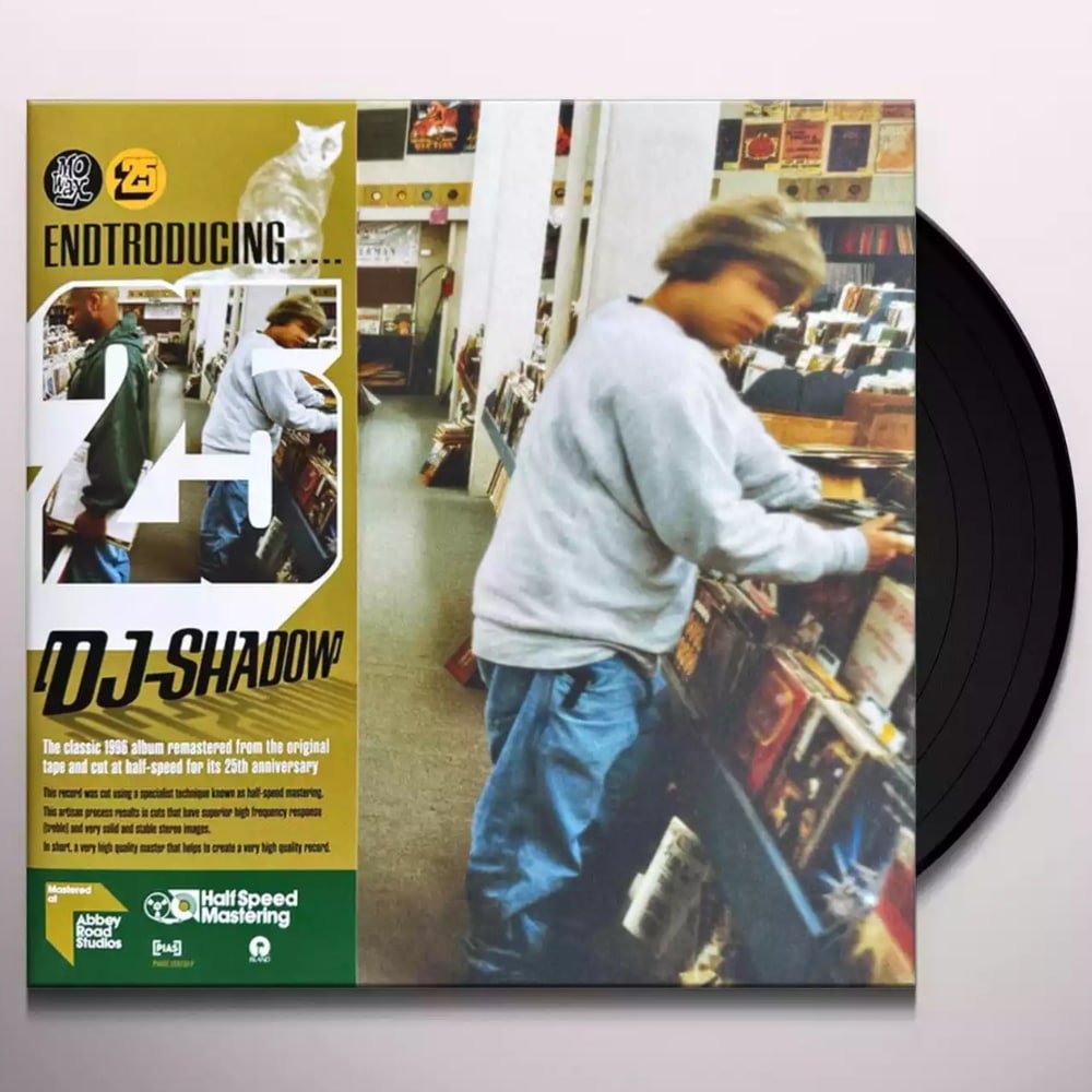 DJ Shadow Endtroducing DJ Shadow 25th Anniv Half Speed Remaster dj-shadow-endtroducing-dj-shadow-25th-anniv-half-speed-remaster