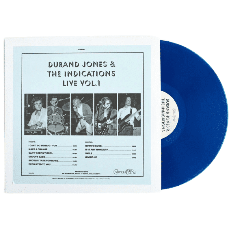 Durand Jones & The Indications Live Vol. 1 - Durand Jones & The Indications - metafield_custom.product_key_info - - The Vinyl Store