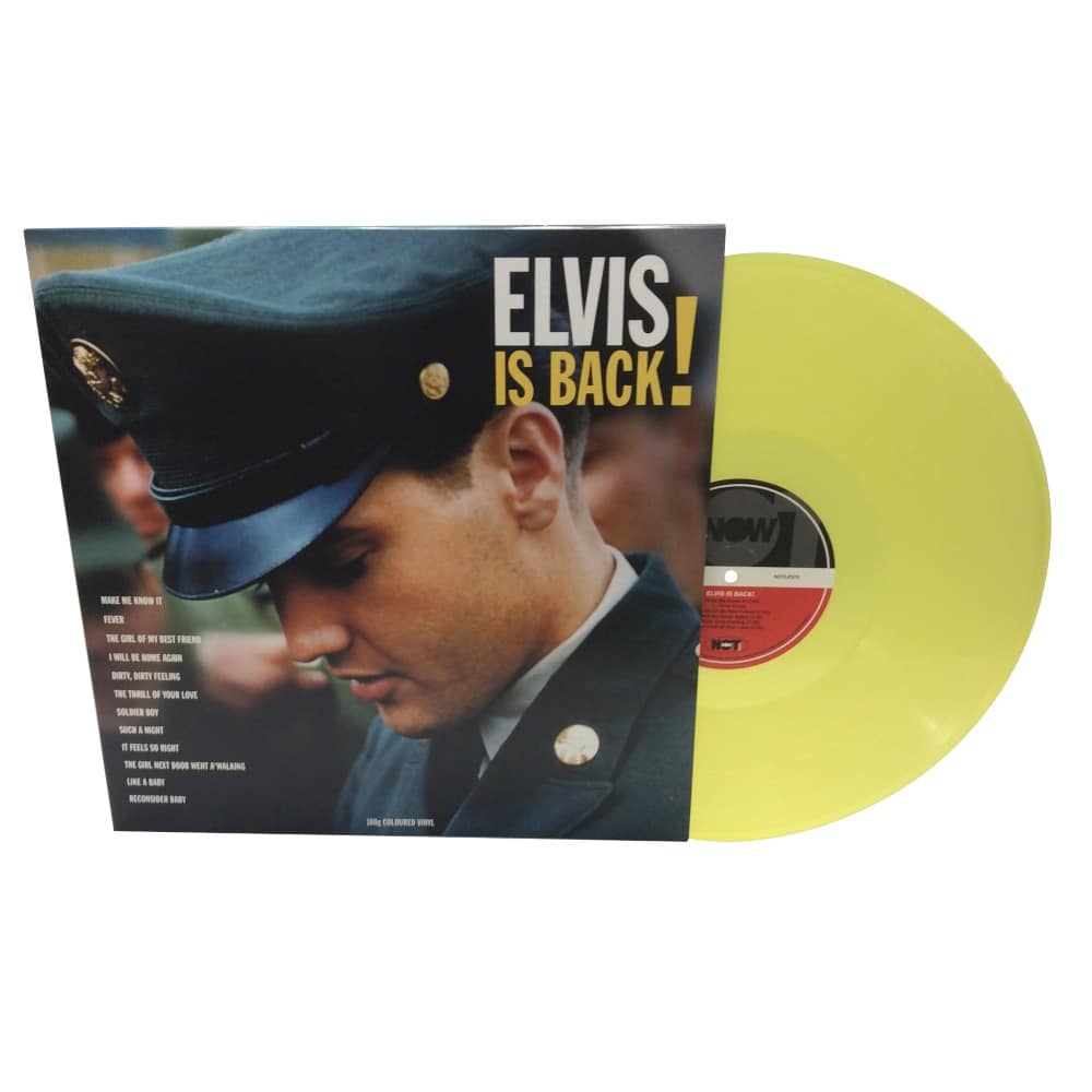 Elvis Is Back! - Elvis Presley - lp - 5060348582700 - The Vinyl Store