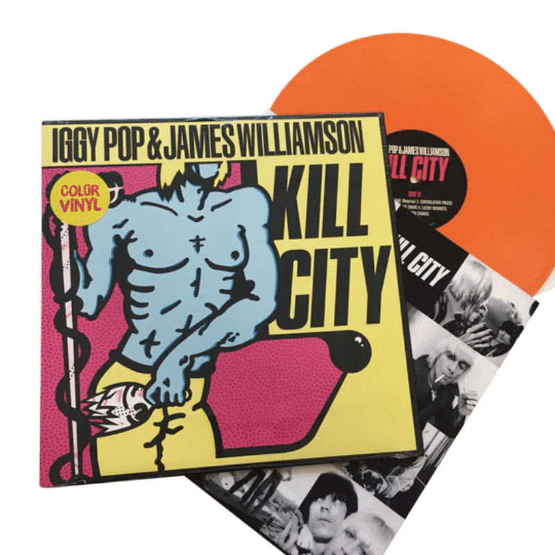 Kill City - Iggy Pop & James Williamson - lp - 634457825413 - The Vinyl Store