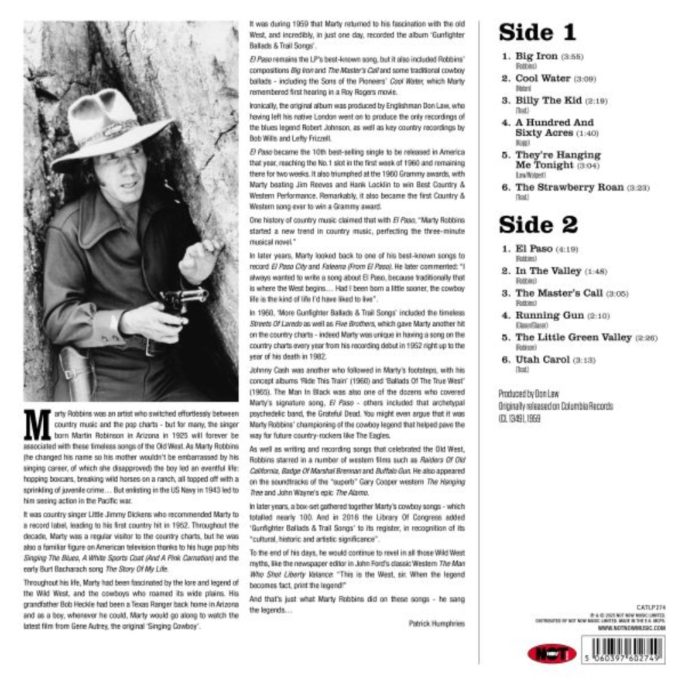 Gunfighter Ballads - Marty Robbins - metafield_custom.product_key_info - - The Vinyl Store