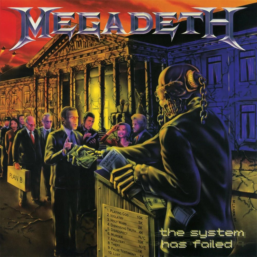 The System Has Failed - Megadeth - metafield_custom.product_key_info - 4050538374049 - The Vinyl Store