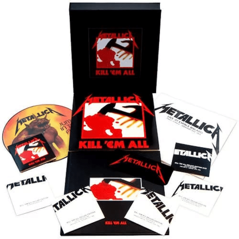 Kill 'Em All - Metallica - 3lp - ep - 5cd - dvd - 858978005042 - The Vinyl Store