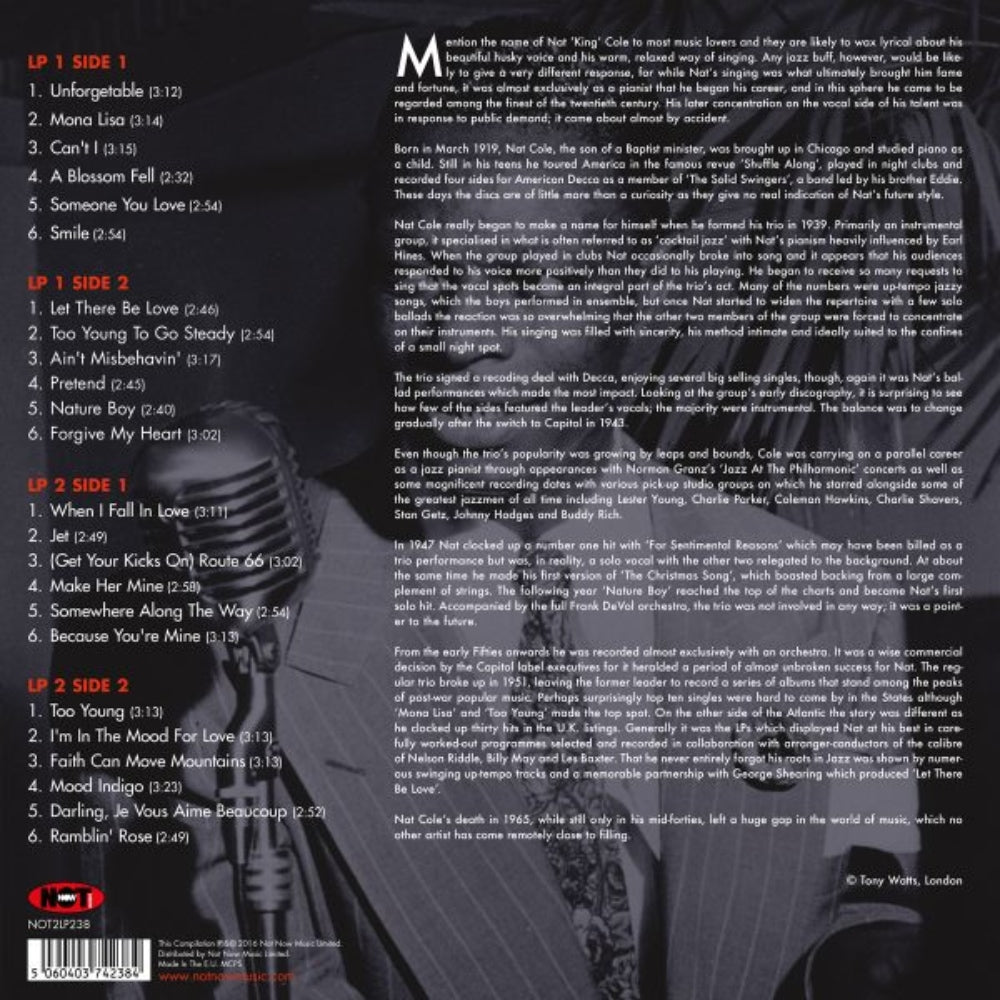 The Very Best Of Nat King Cole - Nat King Cole - 2lp - - The Vinyl Store