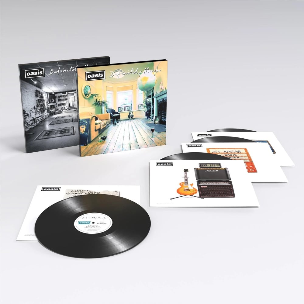 Definitely Maybe - Oasis - 4lp - 5051961125054 - The Vinyl Store
