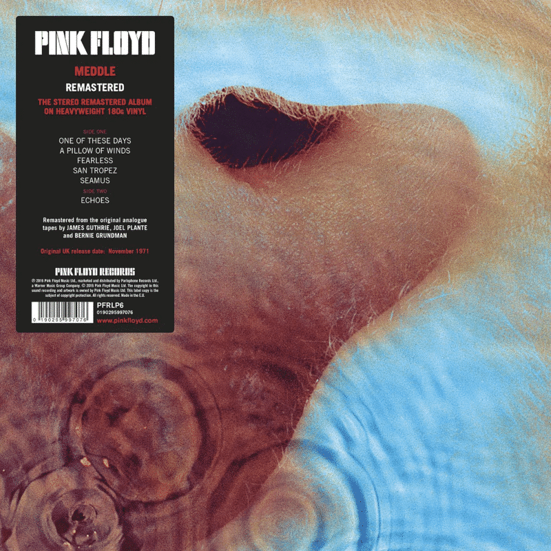 PINK FLOYD／MEDDLE 2016年180g重量盤 Pink Floyd - Meddle - Pink Floyd - Reissue Remastered Gatefold 180