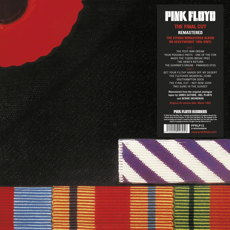 The Final Cut - Pink Floyd - lp - 888751842915 - The Vinyl Store