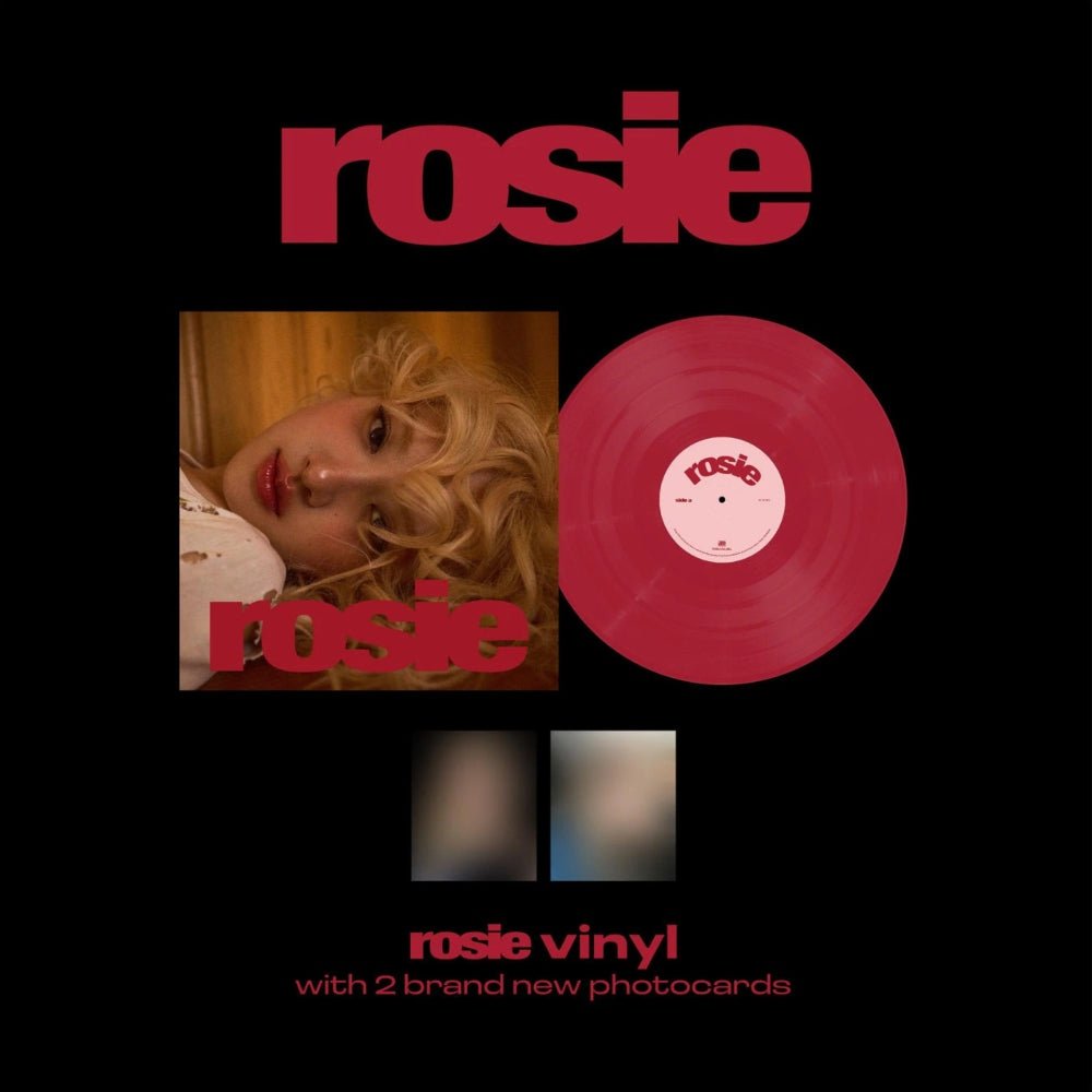 Rosé - rosie - Rosé - Limited Red Vinyl LP w/ Photocards - The