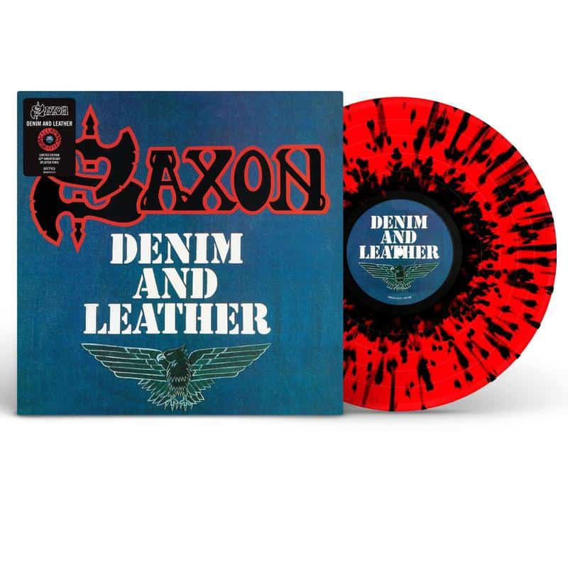 Denim and Leather - Saxon - 12 - 4050538676686 - The Vinyl Store