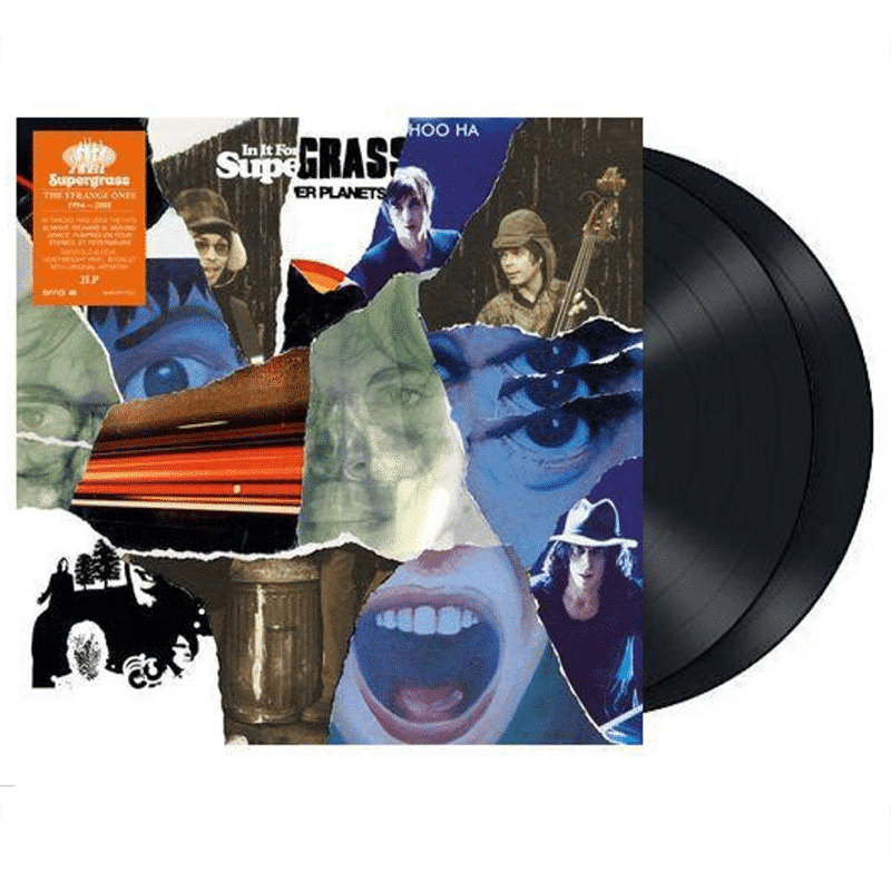 The Strange Ones: 1994 - 2008 - Greatest Hits - Supergrass - 2lp - 4050538526899 - The Vinyl Store