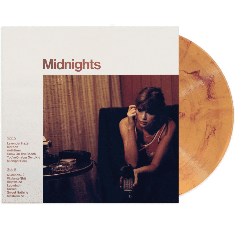 Midnights - Taylor Swift - lp - 602445790067 - The Vinyl Store
