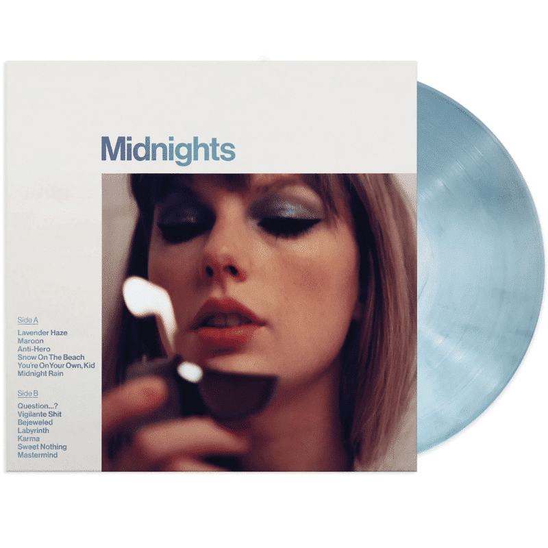 Midnights - Taylor Swift - lp - 602445789825 - The Vinyl Store