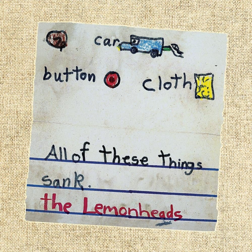 Car Button Cloth - The Lemonheads - metafield_custom.product_key_info - 809236006042 - The Vinyl Store
