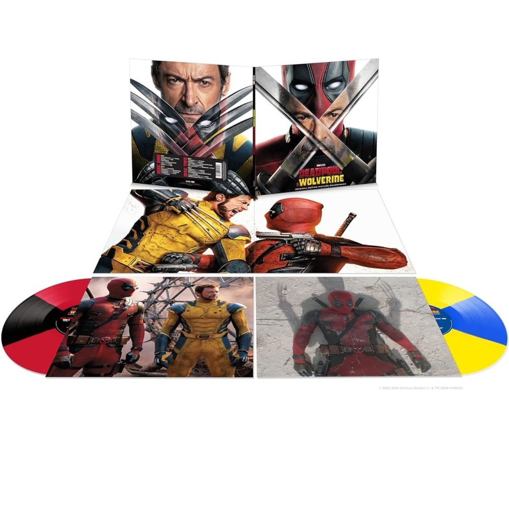 Deadpool & Wolverine - Various Artists - 2lp - 050087554019 - The Vinyl Store