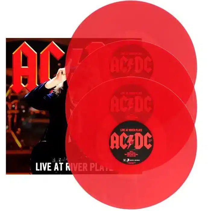 AC/DC - Live At River Plate - AC/DC - Red Vinyl - 3LP Set - The Vinyl ...