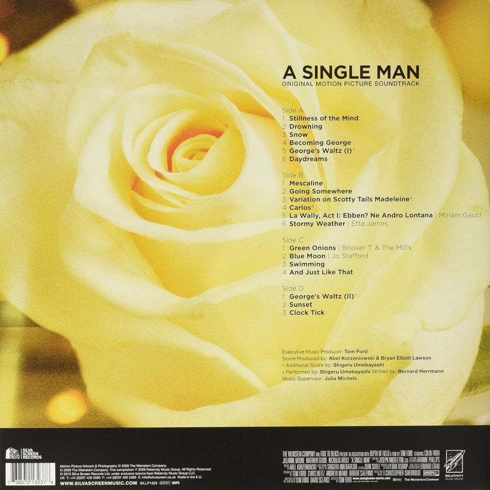 A Single Man - Abel Korzeniowski And Shigeru Umebayashi - metafield_custom.product_key_info -  - The Vinyl Store