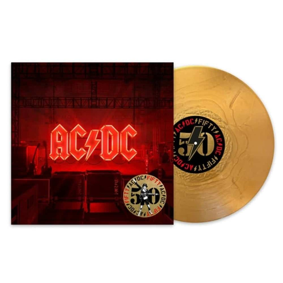 AC/DC - Power Up - AC/DC - 50th Anniversary, Gold Vinyl, Reissue ...
