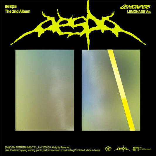 The 2nd Album Lemonade (CD Format) - Aespa - metafield_custom.product_key_info - 8800371256363 - The Vinyl Store