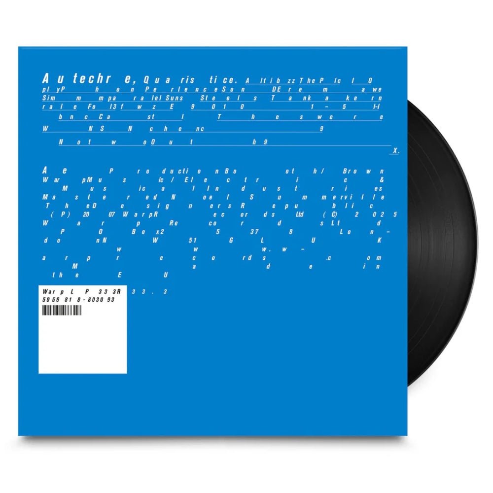 Quaristice - Autechre - metafield_custom.product_key_info -  - The Vinyl Store