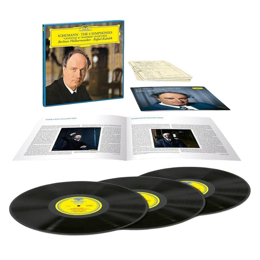 Schumann - The 4 Symphonies - Berliner Philharmoniker, Rafael Kubelík - metafield_custom.product_key_info - 028948629763 - The Vinyl Store