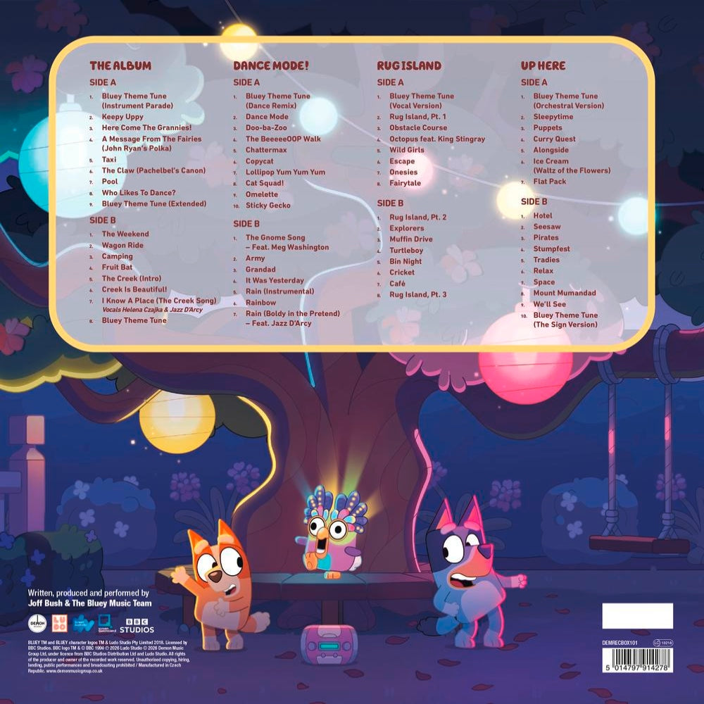 The Bluey Album Box Set