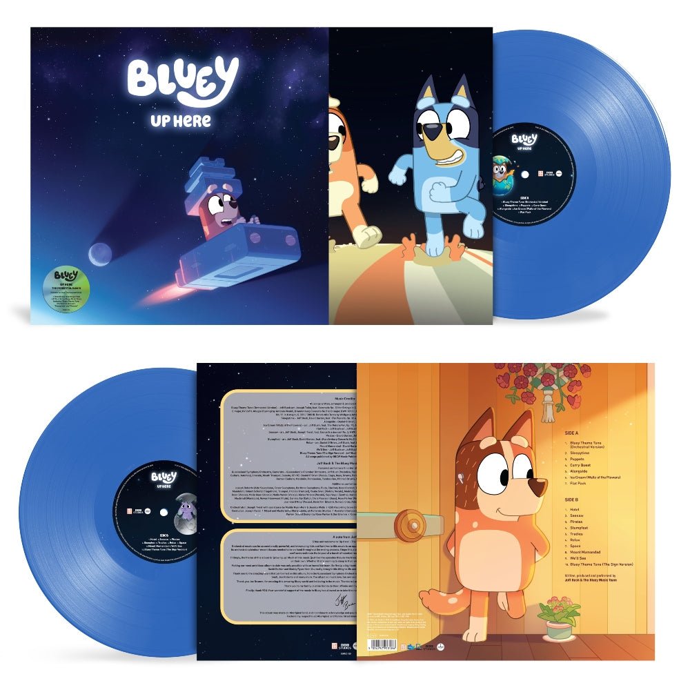 Up Here - Bluey - metafield_custom.product_key_info -  - The Vinyl Store