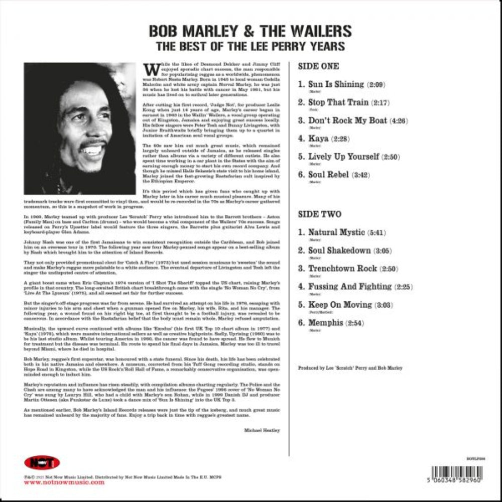 Best Of Lee Perry Years - Bob Marley - metafield_custom.product_key_info -  - The Vinyl Store