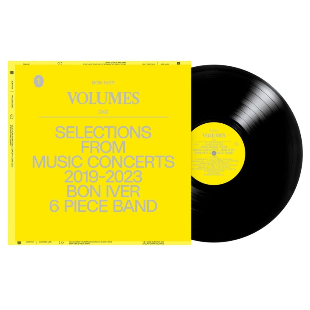 Volumes: One Selections From Music Concerts 2019 - 2023 Bon Iver 6 Piece Band - Bon Iver - metafield_custom.product_key_info - 656605248516 - The Vinyl Store