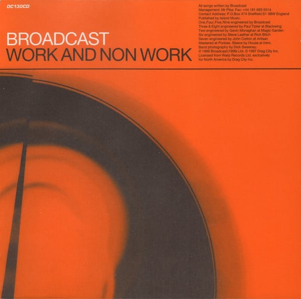Work & Non Work - Broadcast - lp - 801061805210 - The Vinyl Store