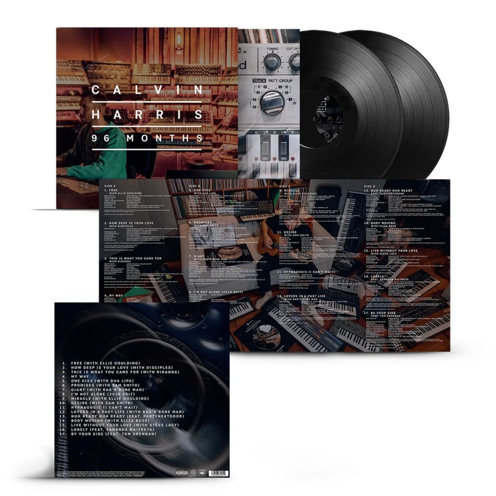 96 Months - Calvin Harris - metafield_custom.product_key_info - 196588890512 - The Vinyl Store