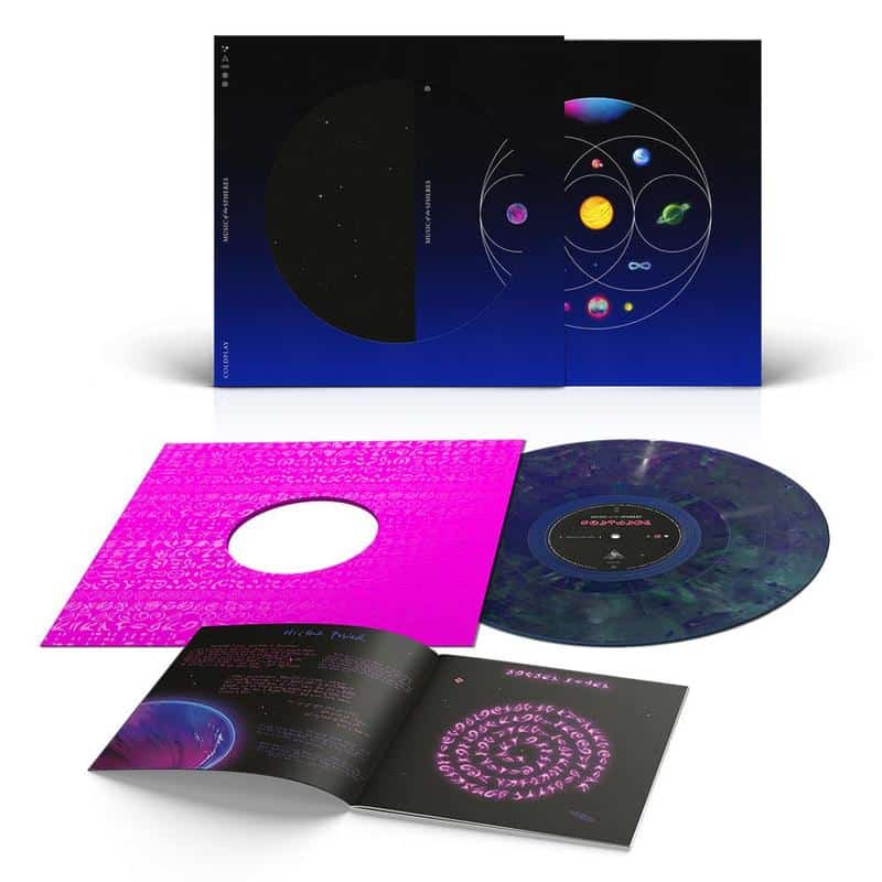 Music Of The Spheres - Coldplay - metafield_custom.product_key_info -  - The Vinyl Store