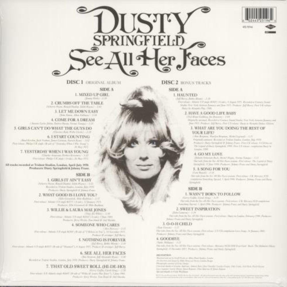 See All Her Faces - Dusty Springfield - metafield_custom.product_key_info - 602445251964 - The Vinyl Store