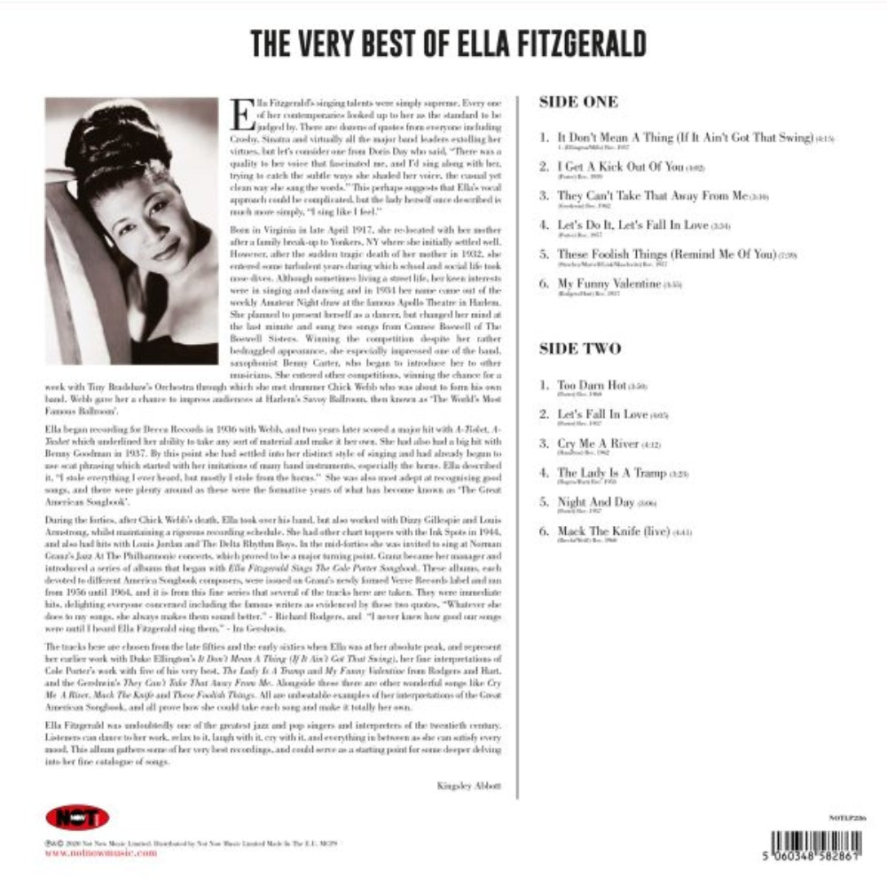 The Very Best Of - Ella Fitzgerald - lp -  - The Vinyl Store