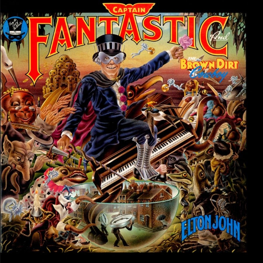Captain Fantastic And The Brown Dirt Cowboy - Elton John - lp - 602567487135 - The Vinyl Store