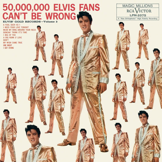 50,000,000 Elvis Fans Can't Be Wrong: Elvis' Gold Records, Volume 2 (Compilation) - Elvis Presley - metafield_custom.product_key_info -  - The Vinyl Store