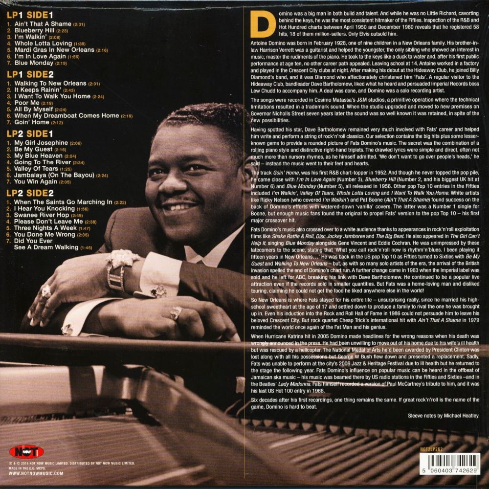 Greatest Hits - Fats Domino - metafield_custom.product_key_info -  - The Vinyl Store