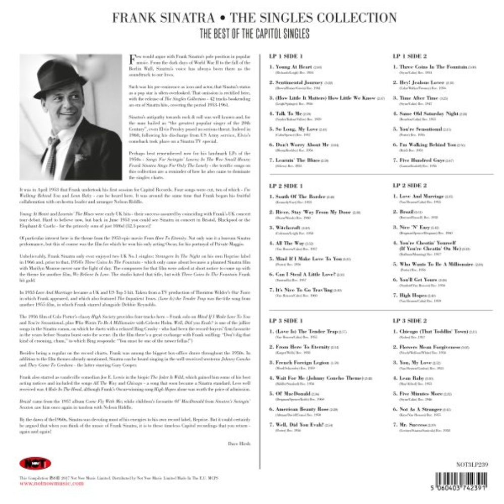 Singles Collection - Frank Sinatra - 3lp -  - The Vinyl Store