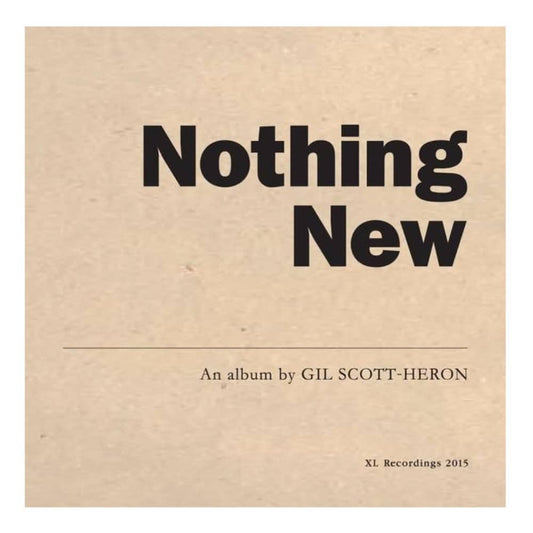 Nothing New - Gil Scott - Heron - lp - 634904057589 - The Vinyl Store