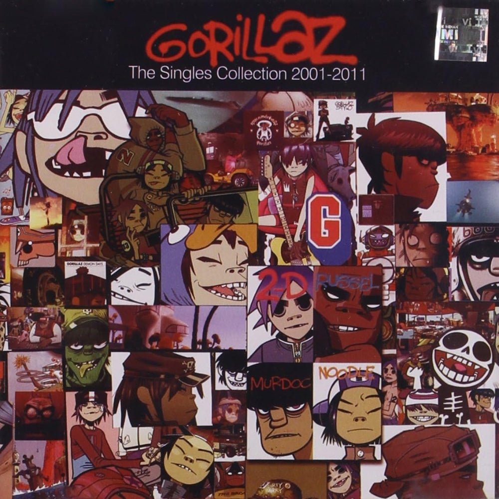 The Singles Collection 2001 - 2011 - Gorillaz - metafield_custom.product_key_info - 5099973008026 - The Vinyl Store