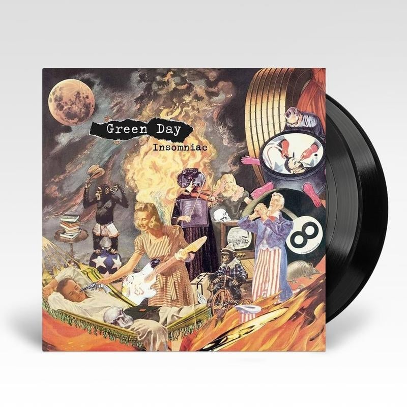 Insomniac - Green Day - 2lp - 093624884576 - The Vinyl Store
