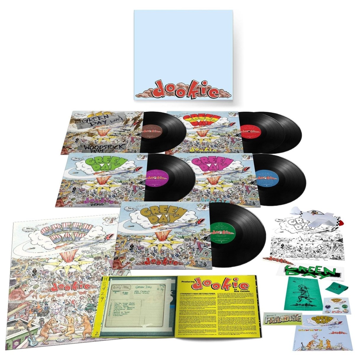 Dookie - Green Day - 6lp - 93624862789 - The Vinyl Store