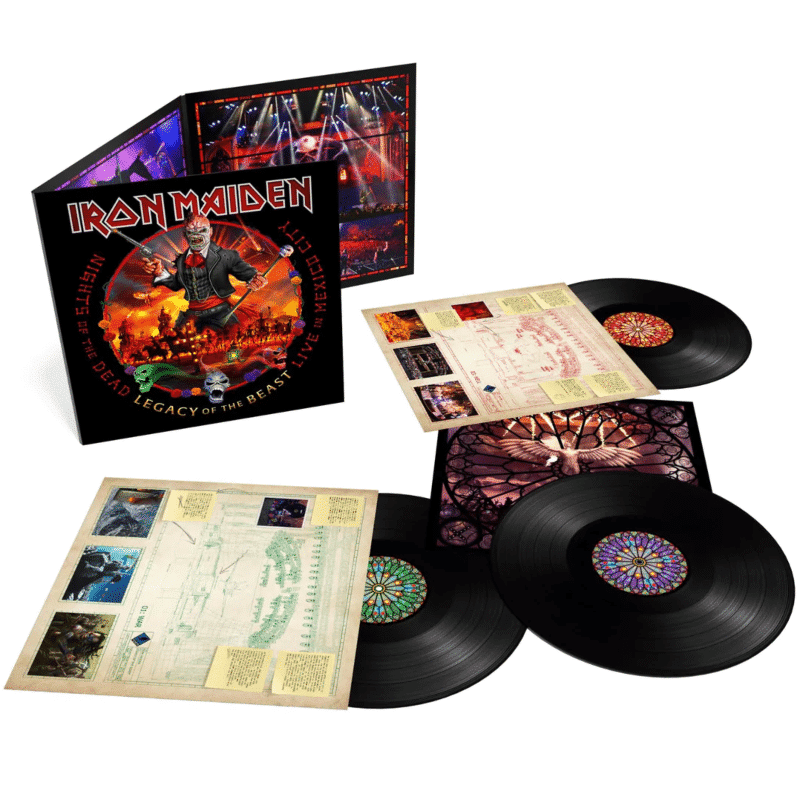 Nights Of the Dead – Legacy of The Beast, Live In Mexico City - Iron Maiden - 12 - 190295204709 - The Vinyl Store