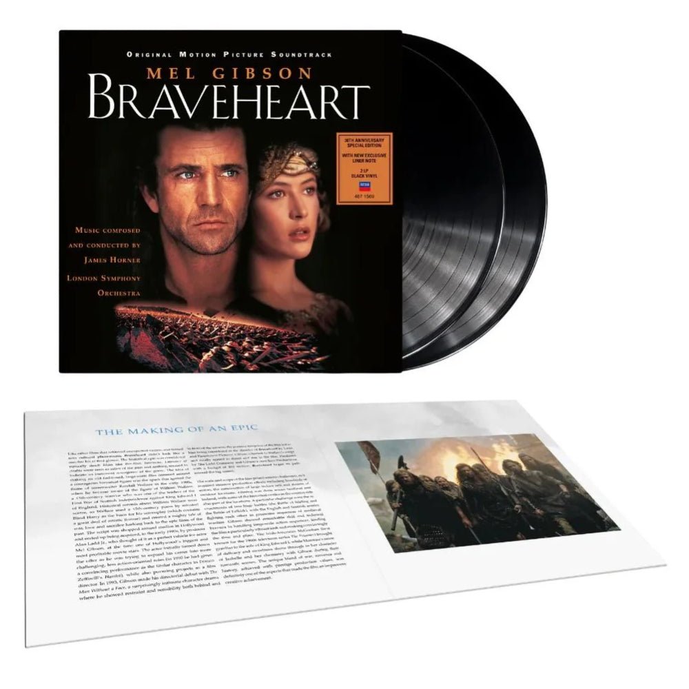 Braveheart - James Horner - metafield_custom.product_key_info - 028948715695 - The Vinyl Store