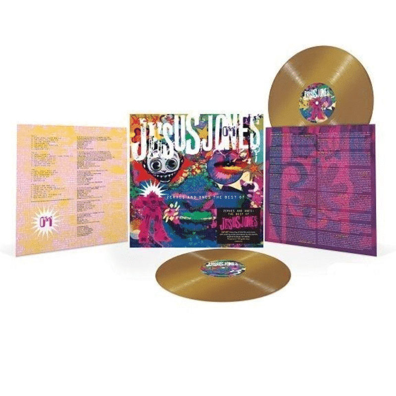 Zeroes & Ones: The Best Of... - Jesus Jones - 2lp - 5014797906402 - The Vinyl Store