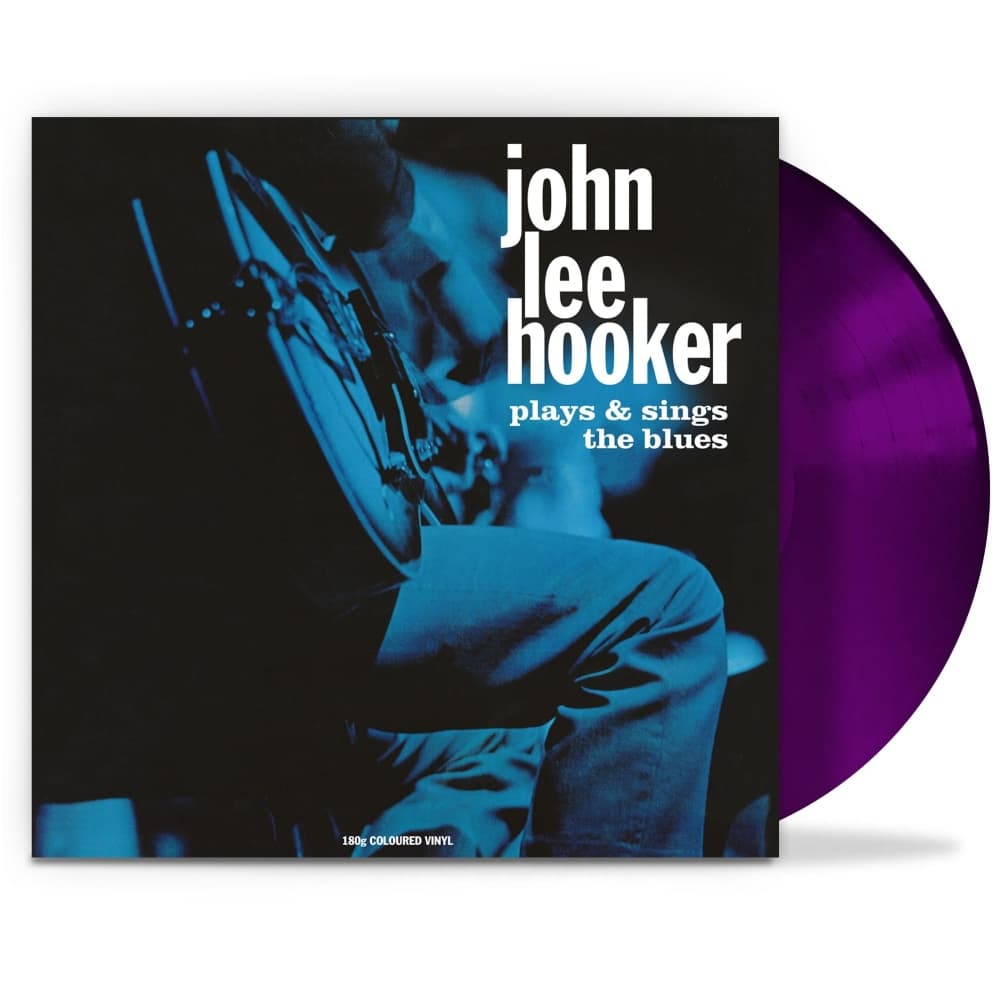 Plays & Sings The Blues - John Lee Hooker - lp - 5060348583097 - The Vinyl Store