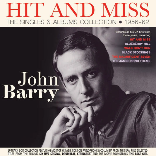 Hit And Miss - The Singles & Albums Collection 1956 - 62 - John Barry - metafield_custom.product_key_info - 824046359720 - The Vinyl Store