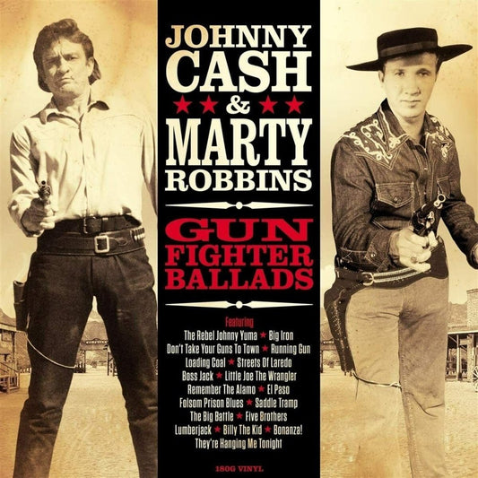 Gunfighter Ballads (Compilation) - Johnny Cash & Marty Robbins - lp - 5060397602091 - The Vinyl Store