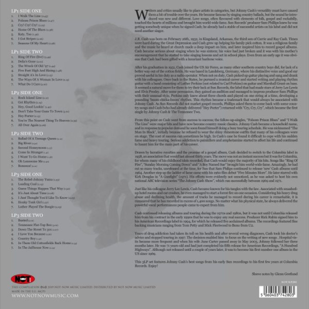 The Platinum Collection - Johnny Cash - 3lp -  - The Vinyl Store